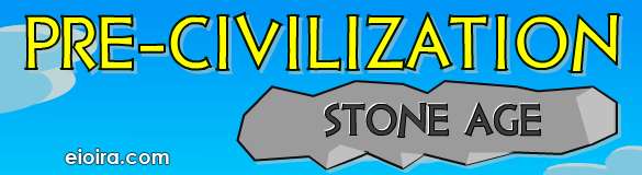 Pre Civilization Stone Age Logo